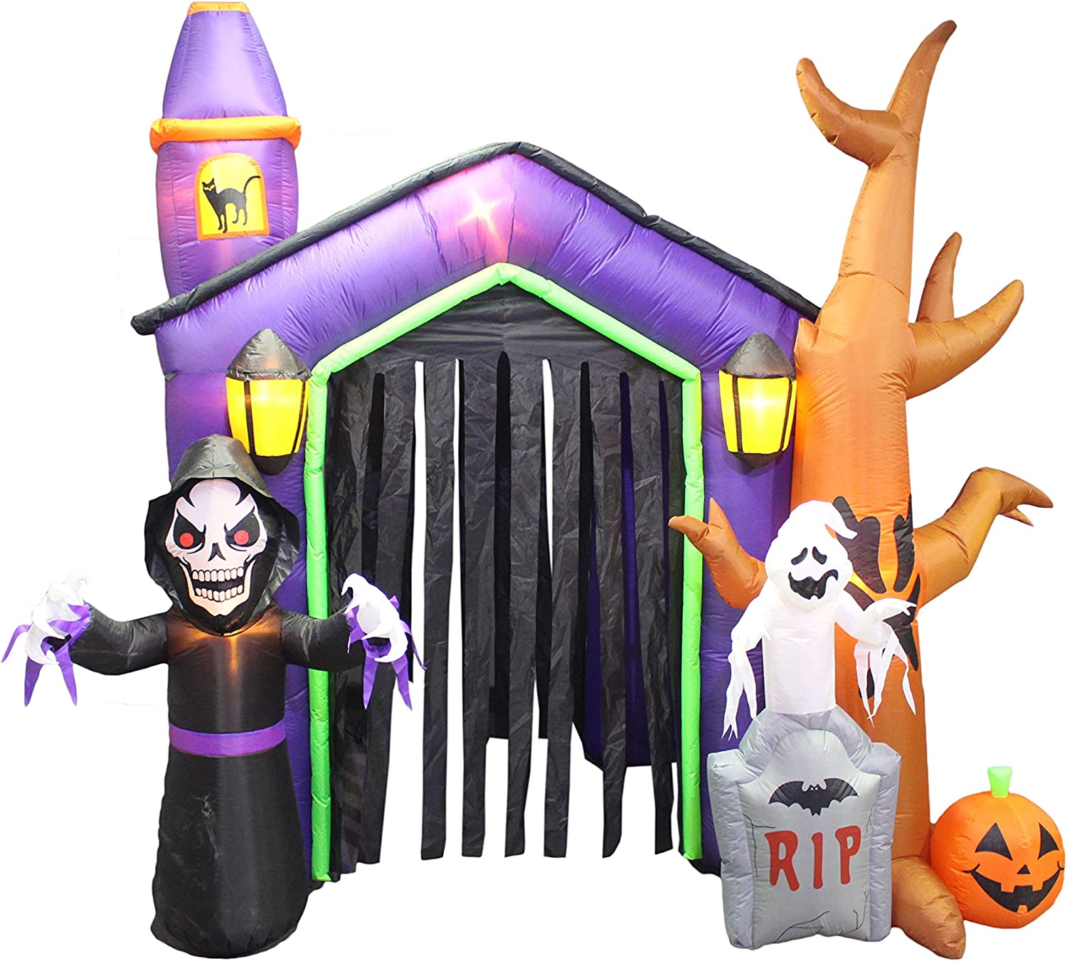Mannequin Gonflable Halloween - 150 Cm, 2 Pièces, PVC, Décoration Maison Hantée - 6